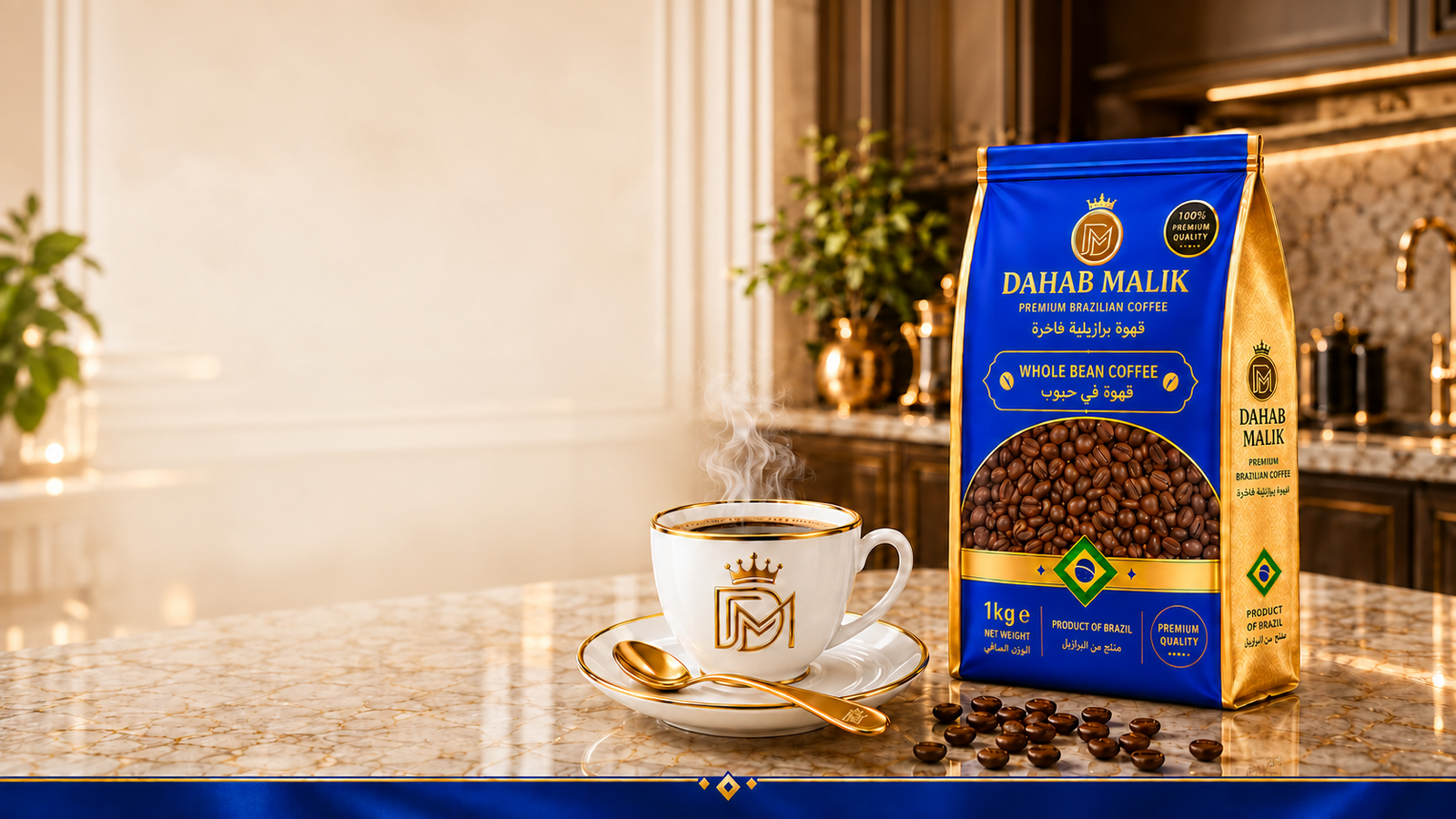 Premium Brazilian coffee by Dahab Malik